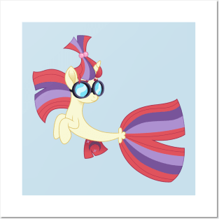 Moon Dancer seapony goggles Posters and Art